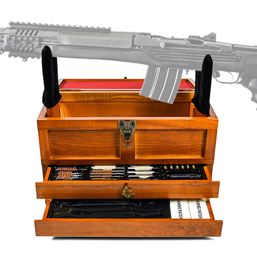 डीलक्स लकड़ी का केस