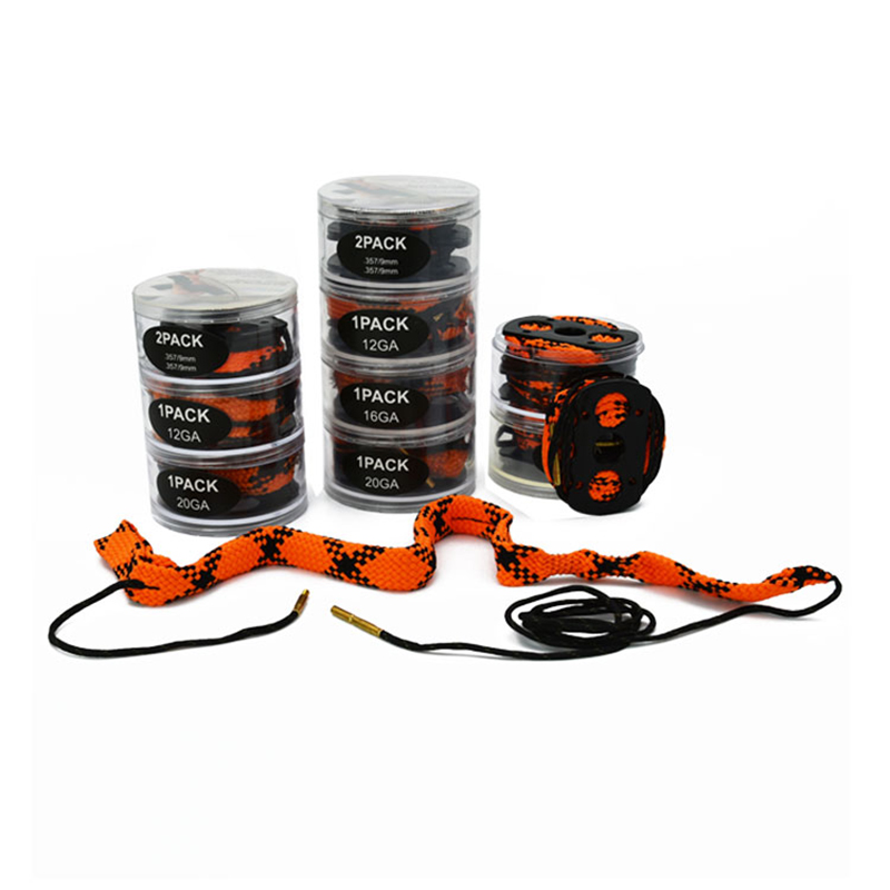 गन क्लीनिंग बोर रोप स्नेक मल्टीलेयर पैक