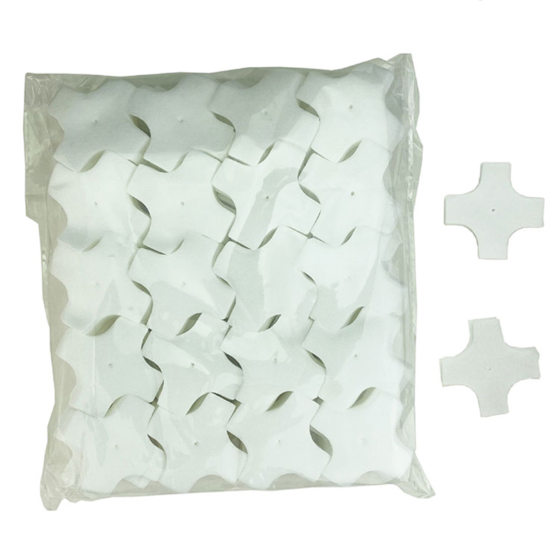 गन क्लीनिंग पैच स्टार आकार लचीला सिंथेटिक सामग्री